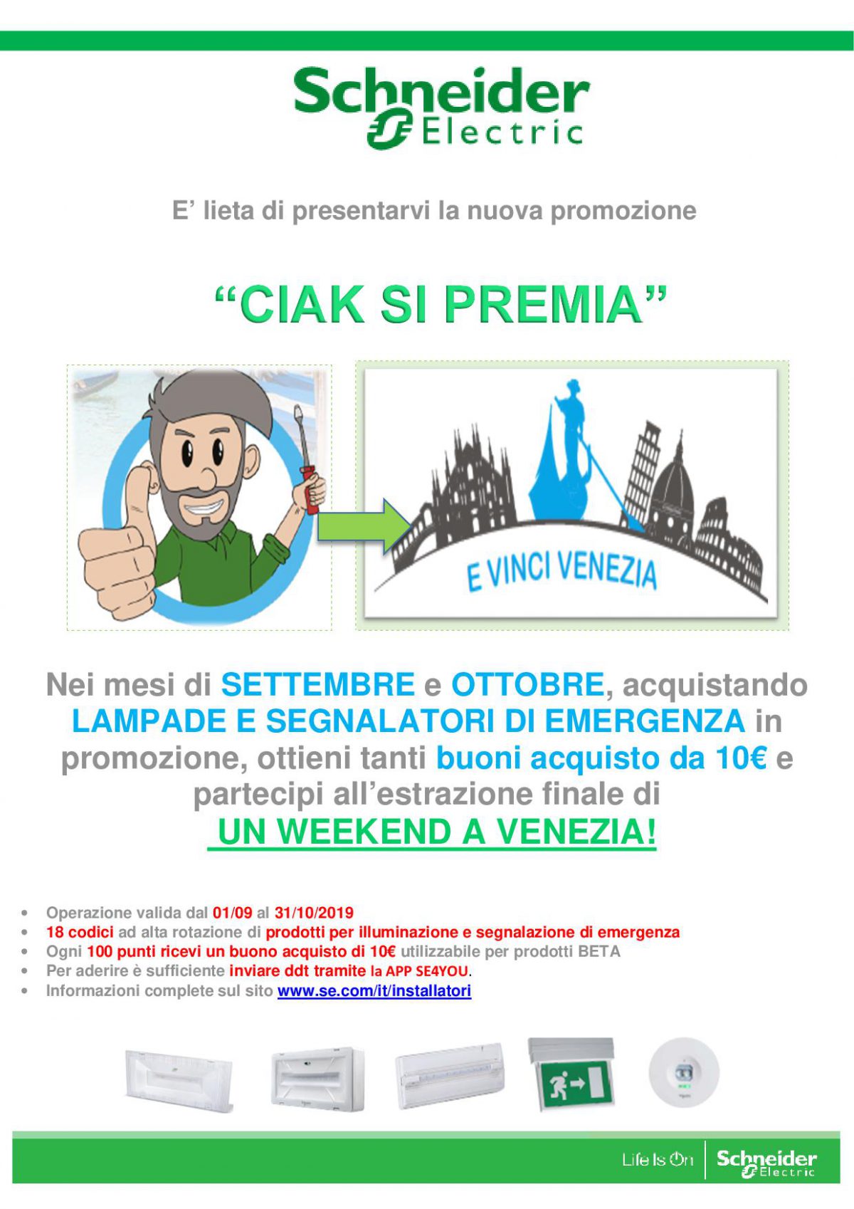 Promo Ciak si premia sett-ott 20191