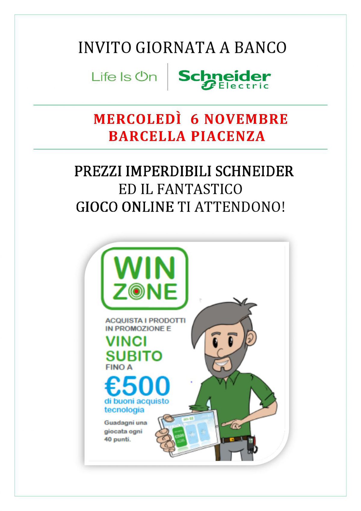 giornata a banco BARCELLA PIACENZA 6 novembre 2019 schn