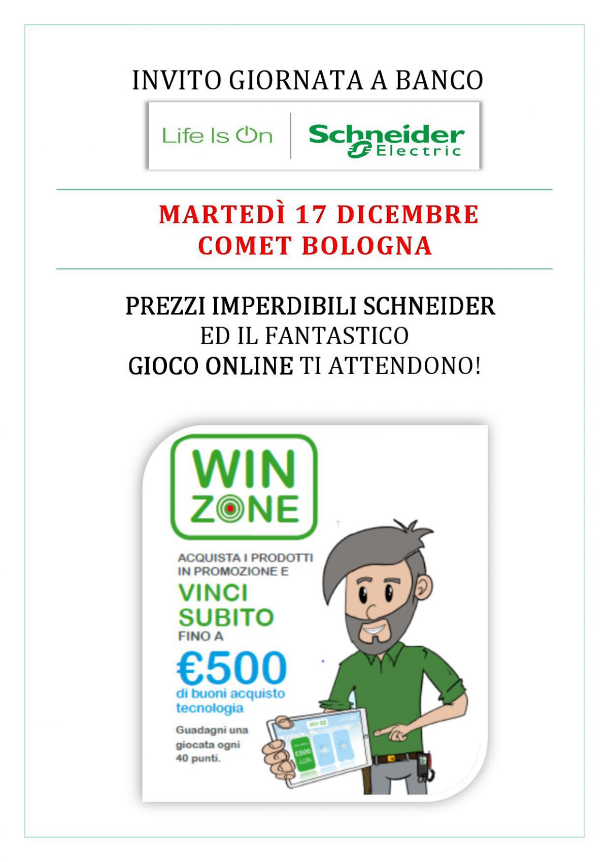 giornata a banco comet bologna 17 dicembre 2019 schn - Copia