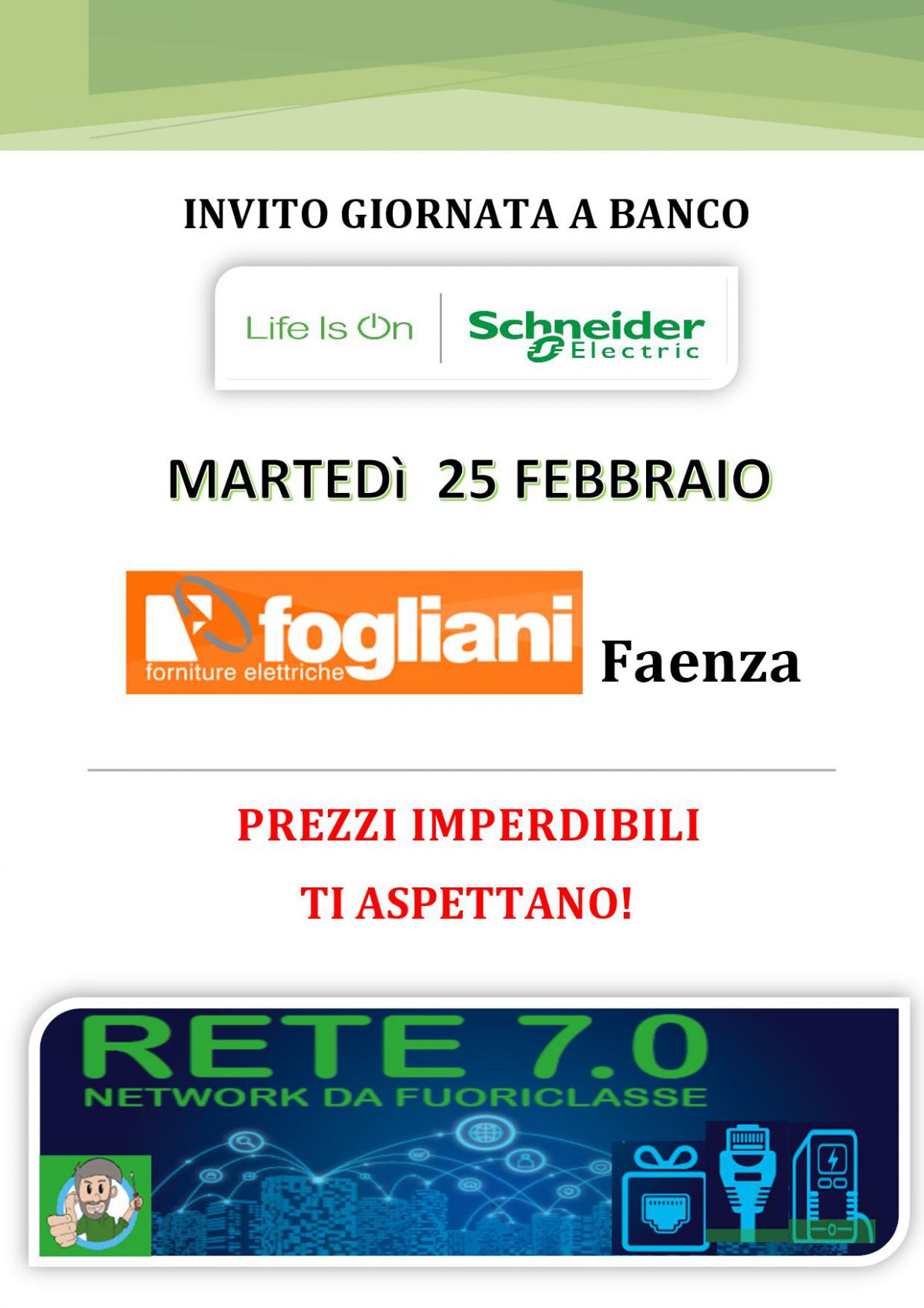 INVITO GIORNATA A BANCO 25 FEBBRAIO fogliani 2020
