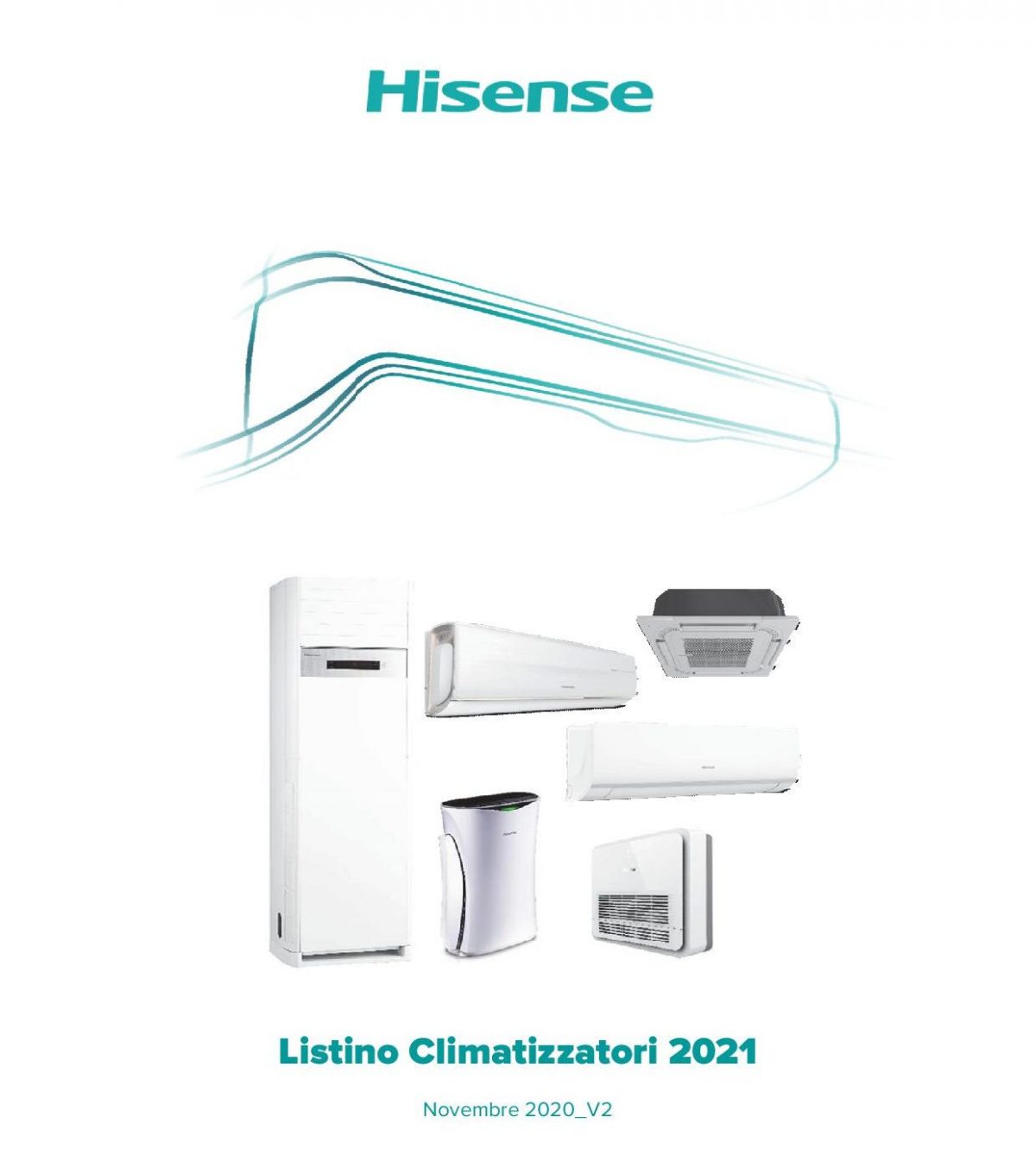 Listino climatizzatori Hisense2021_v2